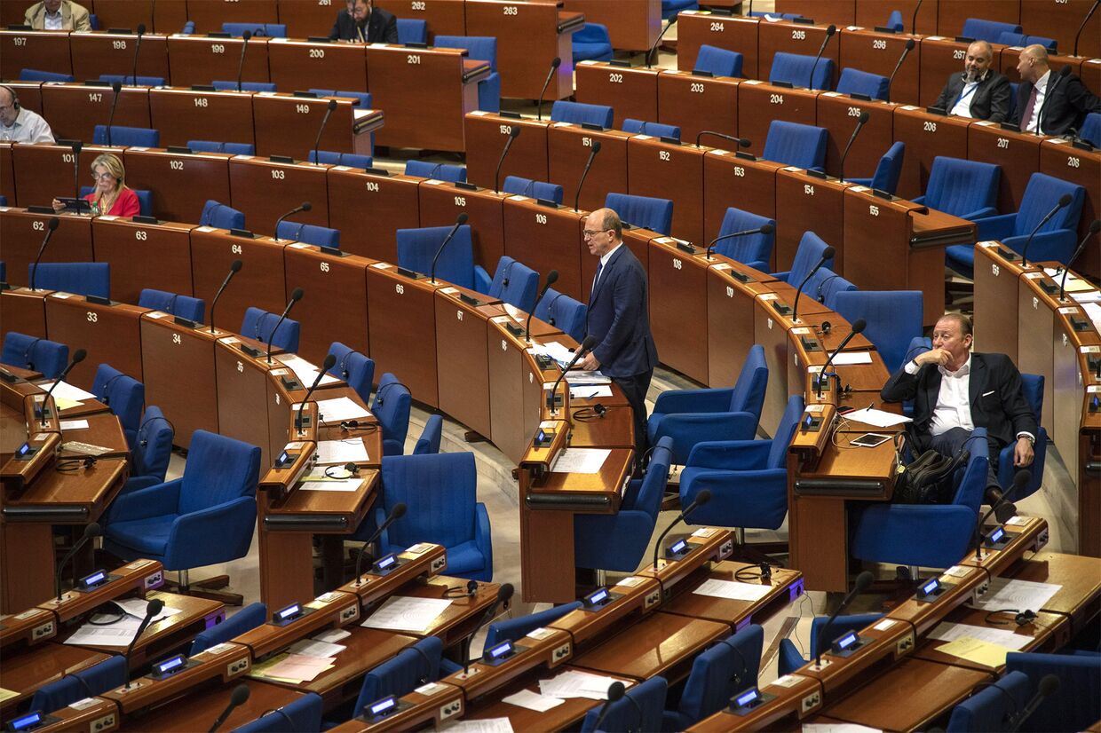 Заседание Парламентской ассамблеи Совета Европы (ПАСЕ)